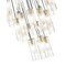 Z-Lite Alton Chandelier, 27-Light, 36 In.W x 14.25 In.H, Modern Gold/Clear+Frosted 824P-27R-MGLD - alternate 2